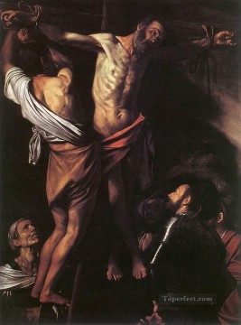 Caravaggio Painting - La Crucifixión de San Andrés Caravaggio